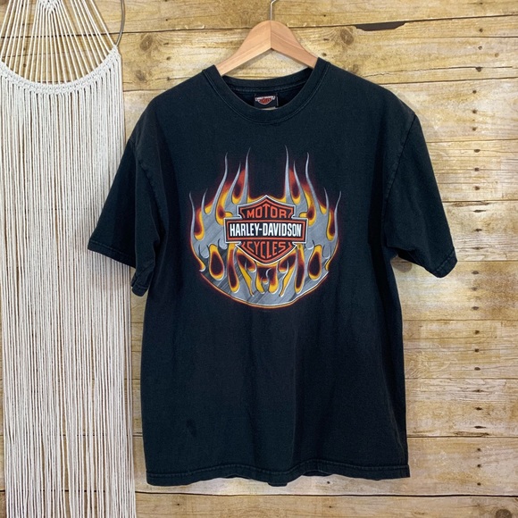 Vintage Tops - Vintage Harley Davidson Orange County Tee